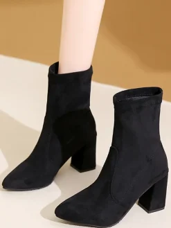 Autumn Suede Fashion Boots