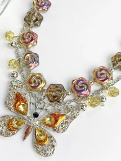 Butterfly Tassel Necklace