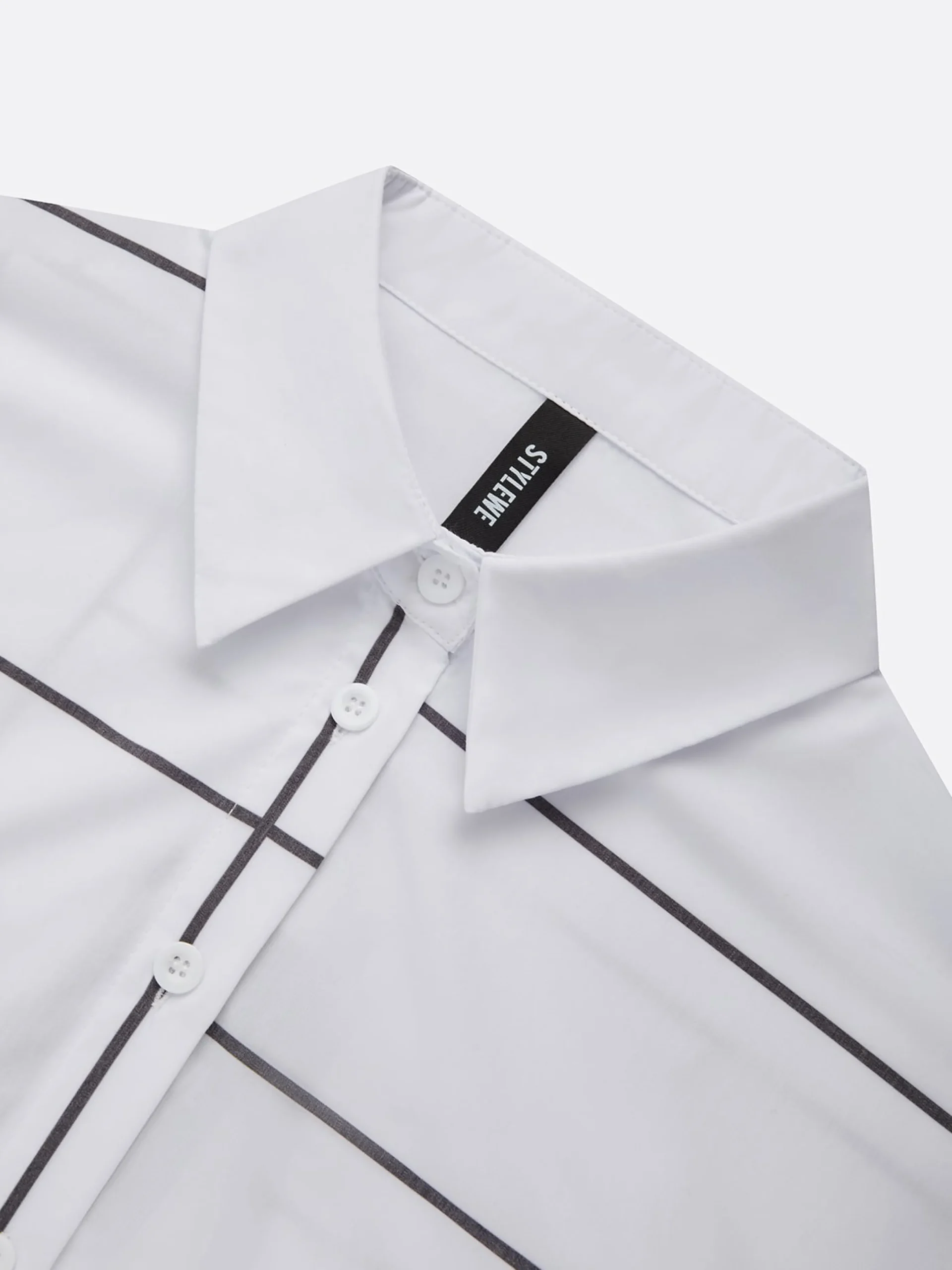 Casual Abstract Graphic Printing Shirt Collar Shirt