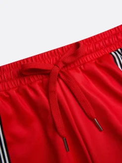 Casual Colorblock Ankle Cuffed Pants
