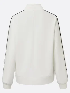Casual Color Block Blazer Loose Stand Collar H-Line Daily Jacket