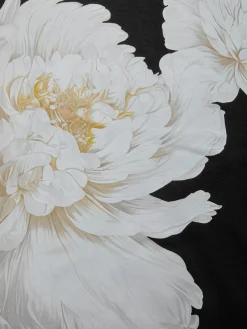 Casual Floral Slim Fit Graphic T-Shirt
