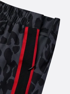 Casual Leopard Printing Wide Leg Pants