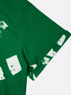 Casual Letter Print Tailored Short Sleeve Tee