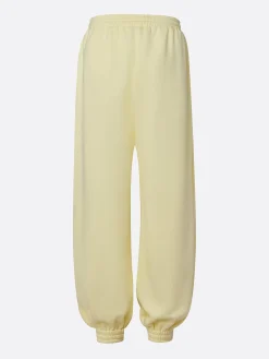 Casual Plain Ankle Banded Pants