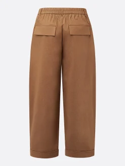Casual Plain Pockets Turnip Pants No Belt