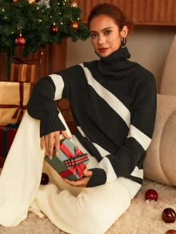 Casual Plain Straight Sweater Pants