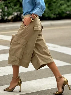 Casual Pockets Cargo Pants