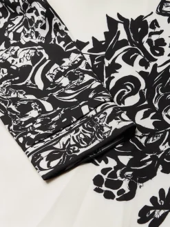 Casual Printed Asymmetrical Off-Shoulder Jumpsuit