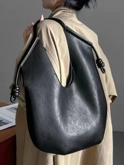 Casual PU Classic Backpack