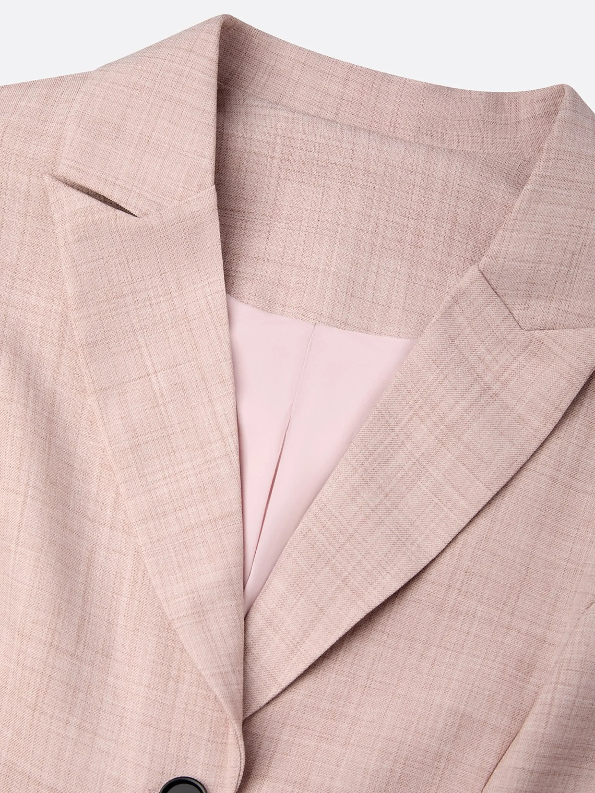 Casual Solid Tailored Lapel Collar Vest