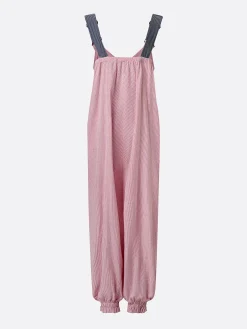 Casual Striped Loosen Overall Jumpsuit