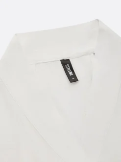 Cotton Casual Plain Halter Neck Blouse
