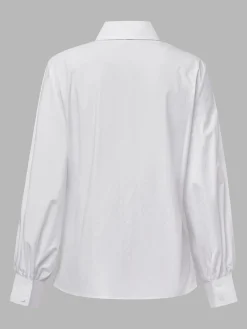 Cotton Urban Plain Buttoned Shirt With Tie