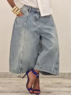 Denim Loosen Casual Jeans