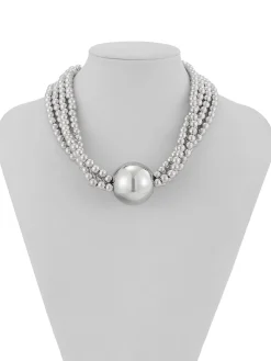Elegant Beaded Multi-layer Necklace