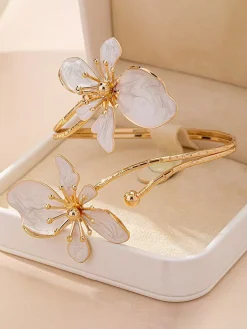 Elegant Floral Cuff