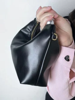 Elegant Imitation Pearl Handbag Thin Chain Strap Crossbody Bag