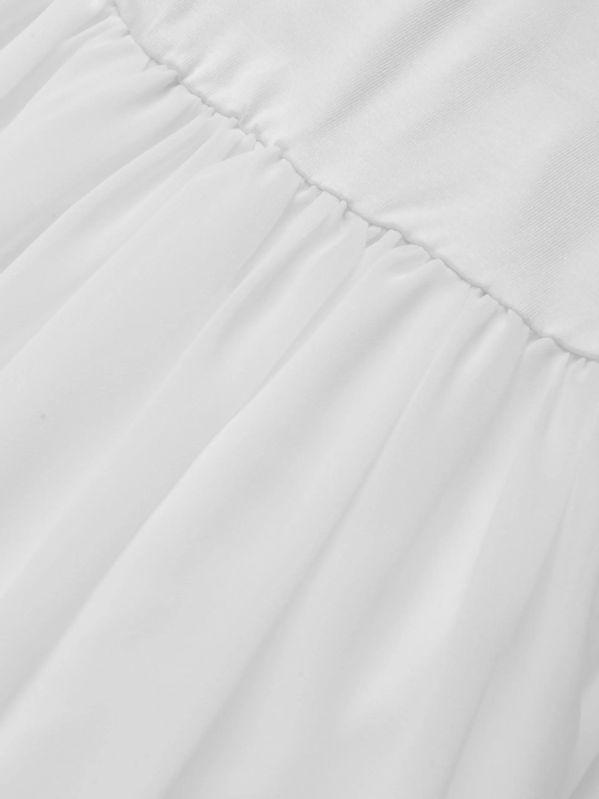 Elegant Plain Pleated Cowl Neck Midi Dress