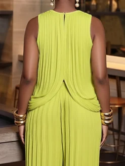 Elegant Plain V Neck Blouse