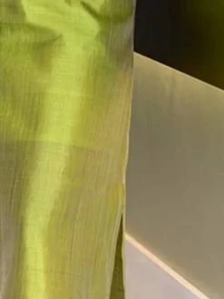 Elegant Satin Crew Neck Maxi Dress