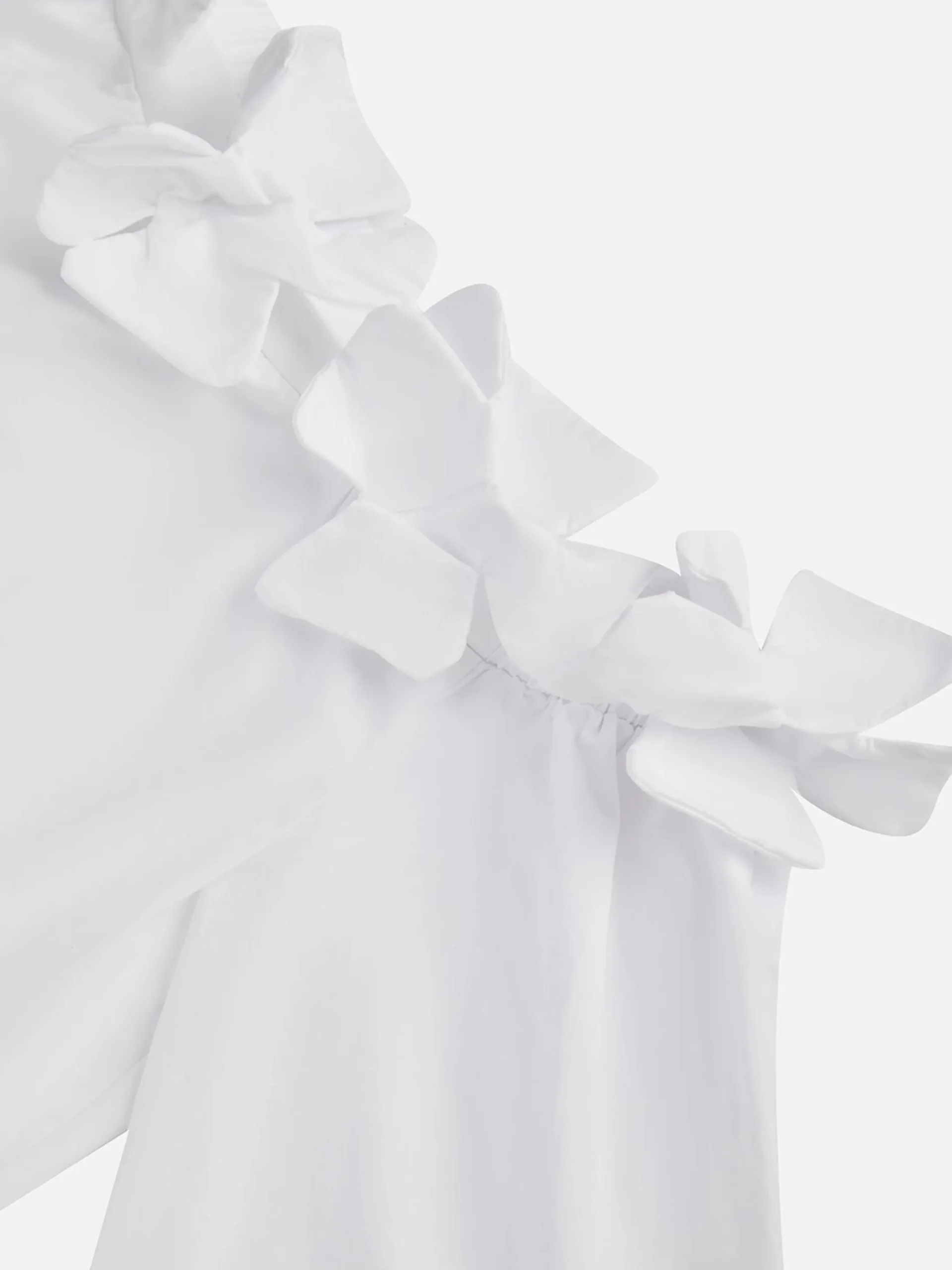 Elegant Solid Cold Shoulder A-Line Mini Dress