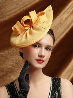 Elegant Tea Party Derby Fascinators Hat Vintage Kentucky Hair Hoop