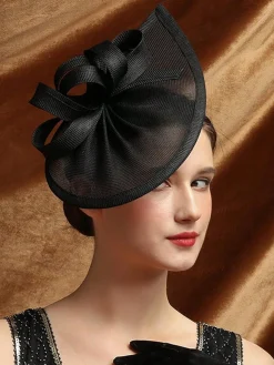 Elegant Tea Party Derby Fascinators Hat Vintage Kentucky Hair Hoop