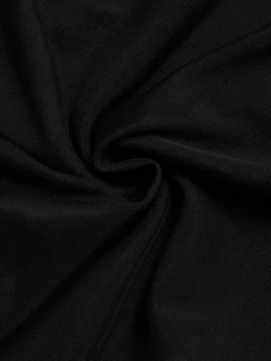 Elegant Turtleneck Long Sleeve Blouse Plain Regular Fit Party Top
