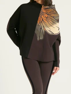 Floral Casual Stand Collar Long Sleeve Shirt