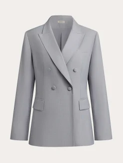 Lapel Collar Plain Urban Regular Fit Blazer