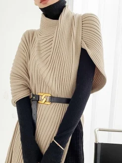 Loose Urban Asymmetrical Sweater