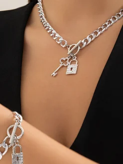 Personalized necklace and bracelet set