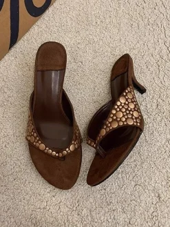 Plain Casual Wedge Sandal