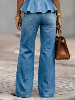 Plain Urban Denim Jeans
