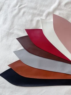 PU Plain Waist Band With Belt