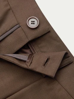 Regular Fit Plain Urban Wool Fashion Pants
