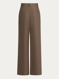 Regular Fit Plain Urban Wool Fashion Pants