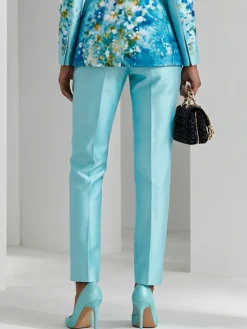 Regular Fit Urban Floral Straight Pants