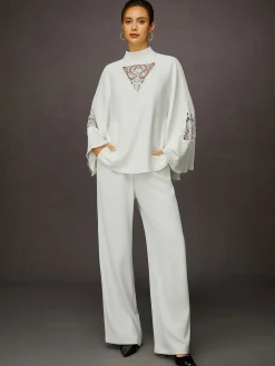Solid Straight Leg Pants - Versatile Urban Trousers for Social Wear