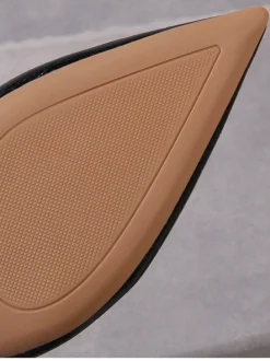 Urban Abstract Geometry Leather Flat