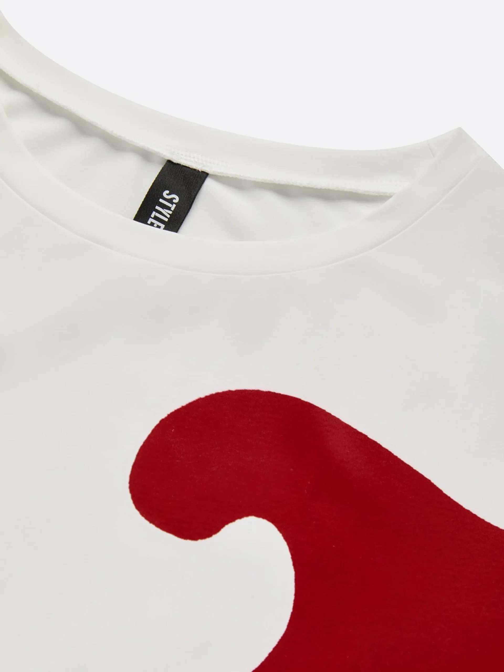 Urban Abstract Print Slim Fit T-Shirt