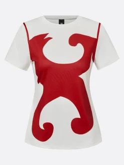 Urban Abstract Print Slim Fit T-Shirt