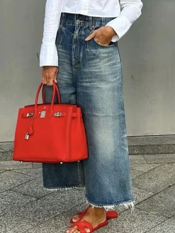 Urban Chic Denim Wide-Leg Jeans