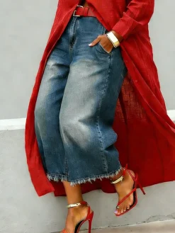 Urban Chic Denim Wide-Leg Jeans