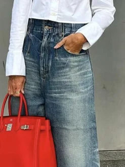 Urban Chic Denim Wide-Leg Jeans
