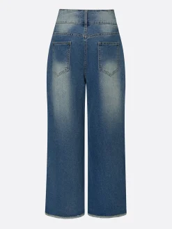 Urban Chic Denim Wide-Leg Jeans
