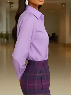Urban Classic Cotton Button-Up Shirt
