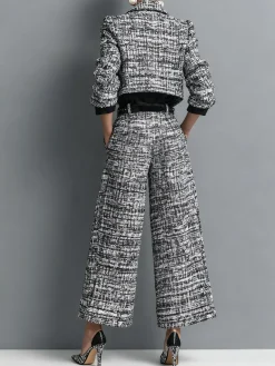 Urban Color Block Shawl Collar Jacket