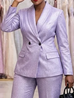 Urban Flash Plain Shawl Collar Blazer